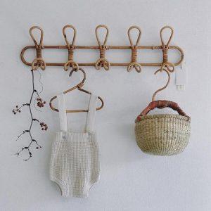 Handmade Rattan Hanger Wall Hooks