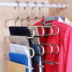 Stainless Steel Clothes Hangers 5 Layers